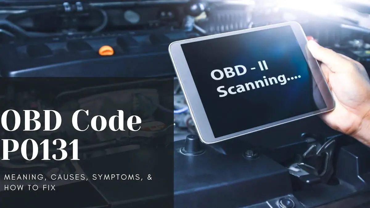 OBD code P0131