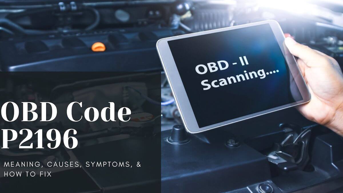 OBD code p2196