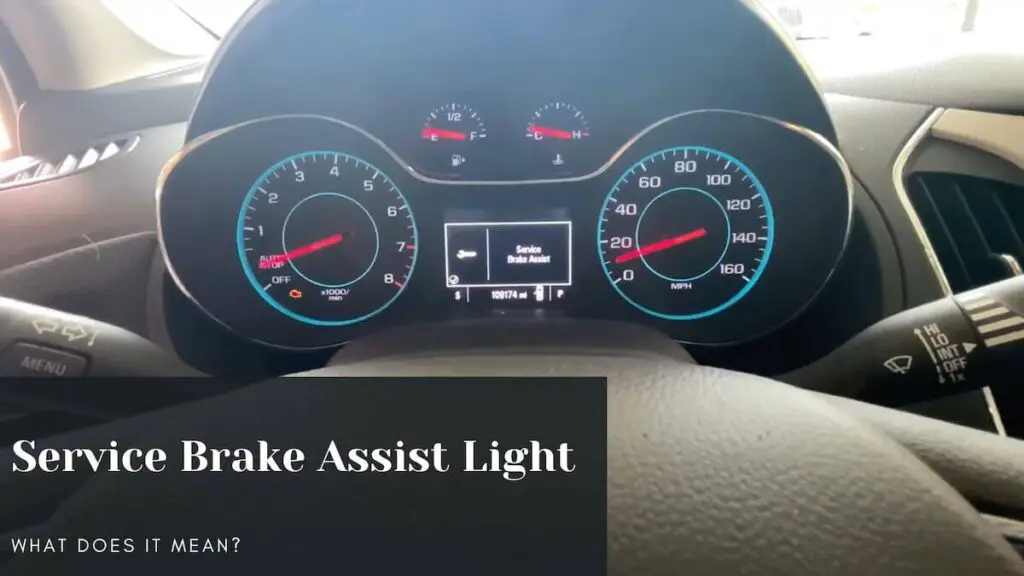 Service Brake Assist [What it Means & How to Fix/Reset it]