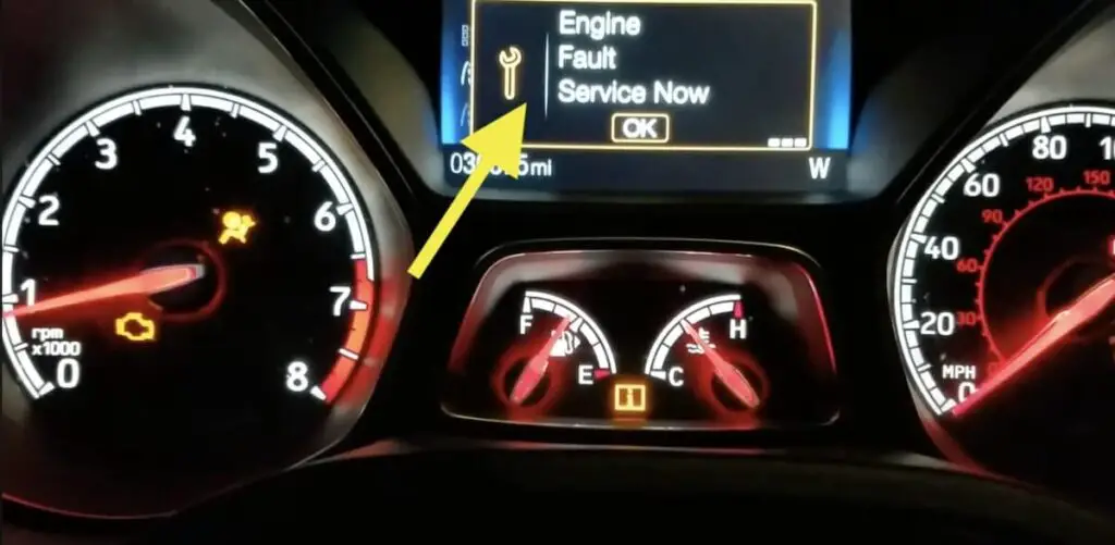 engine fault service now - what is it?